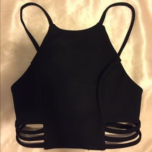 Fashion Nova Black Crop Top